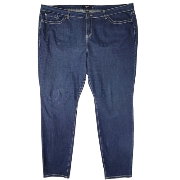 torrid Denim - Torrid Dark Wash Y2K Stretchy Jeans  Torrid Size 26T